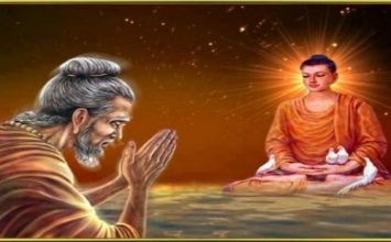 Khi gặp khó khăn con hãy nhớ tưởng đến Phật , Pháp, Tăng